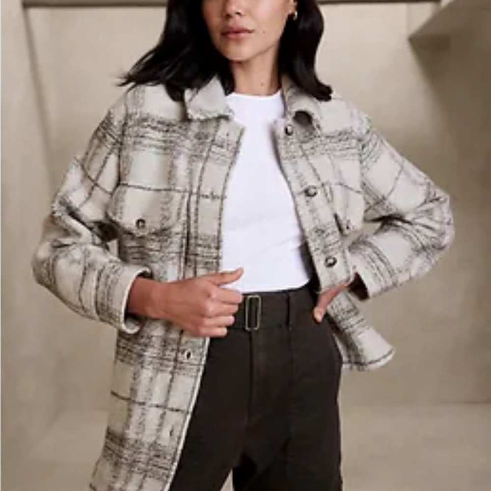 Banana Republic factory shacket